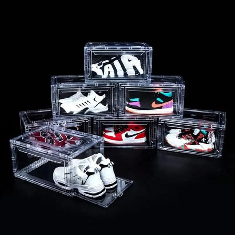 Clear Sneaker Storage 12 Pack