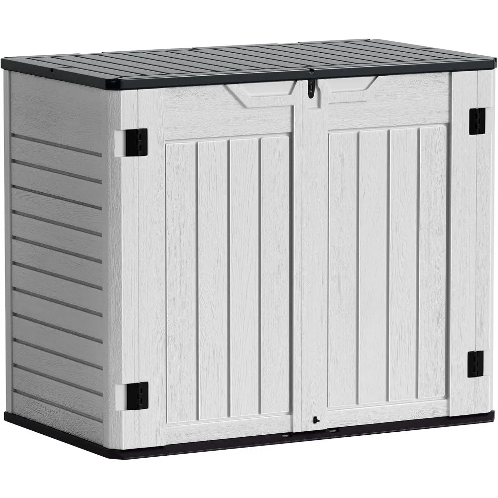 Outdoor Storage Shed Super Large Capacity Weather Resistant Rain Proof Box